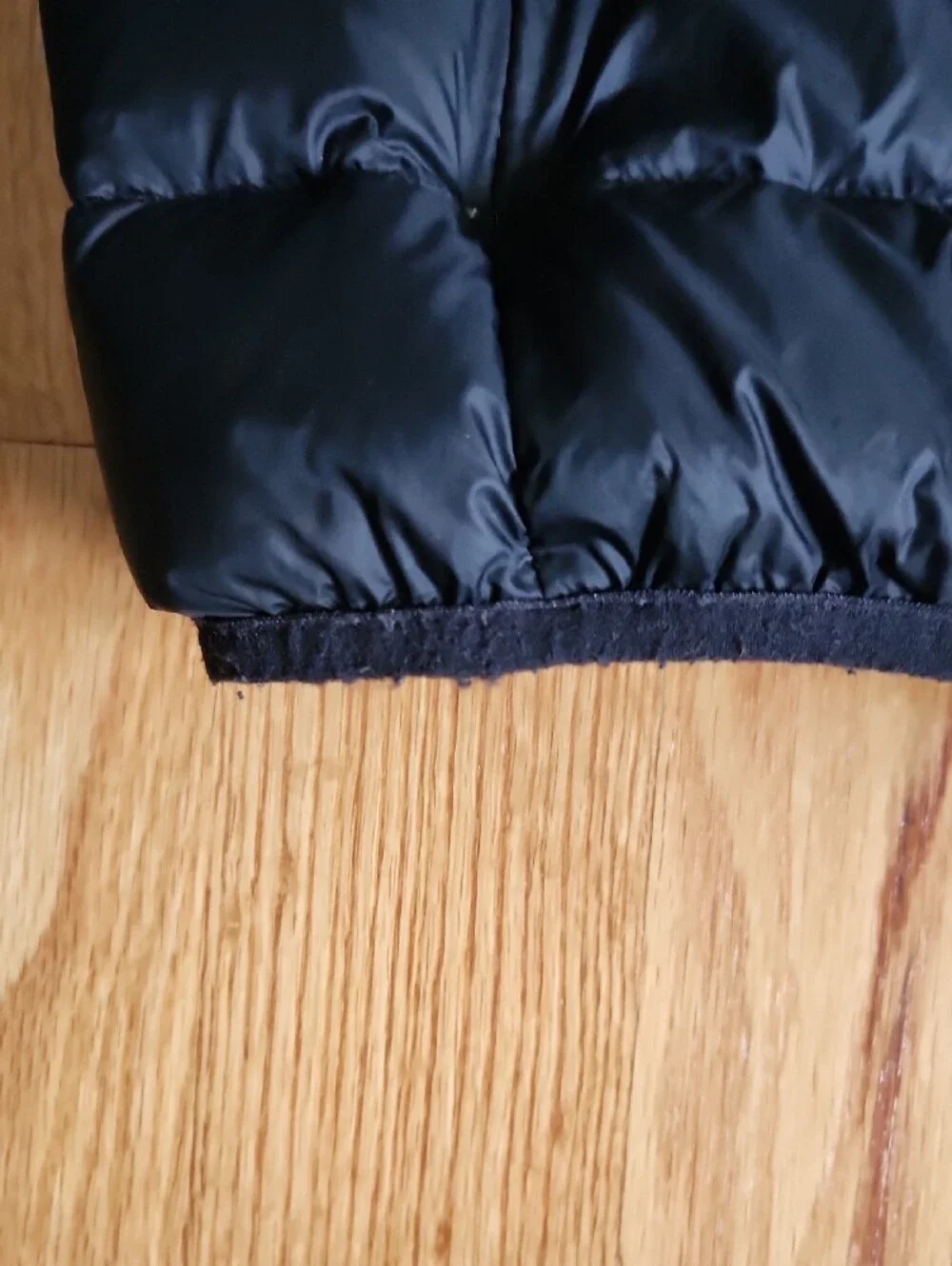 Eddie Bauer, Black Hooded Puffer Jacket, Youth, Sz 16